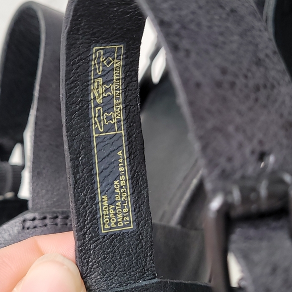 Bussola poppy cloud leather ankle strap sandals - Picture 4 of 9